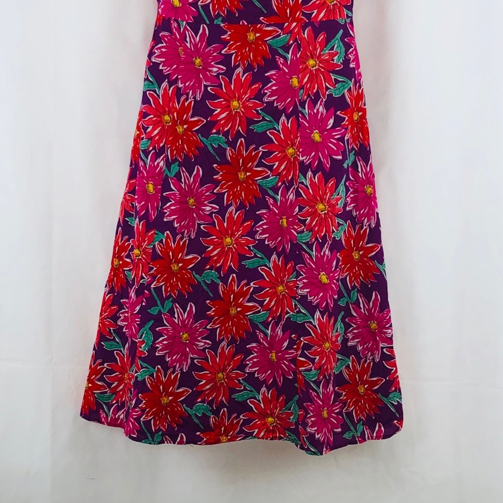 Spenser Jeremy floral Cotton sleeveless dress 4 - Picture 9 of 11